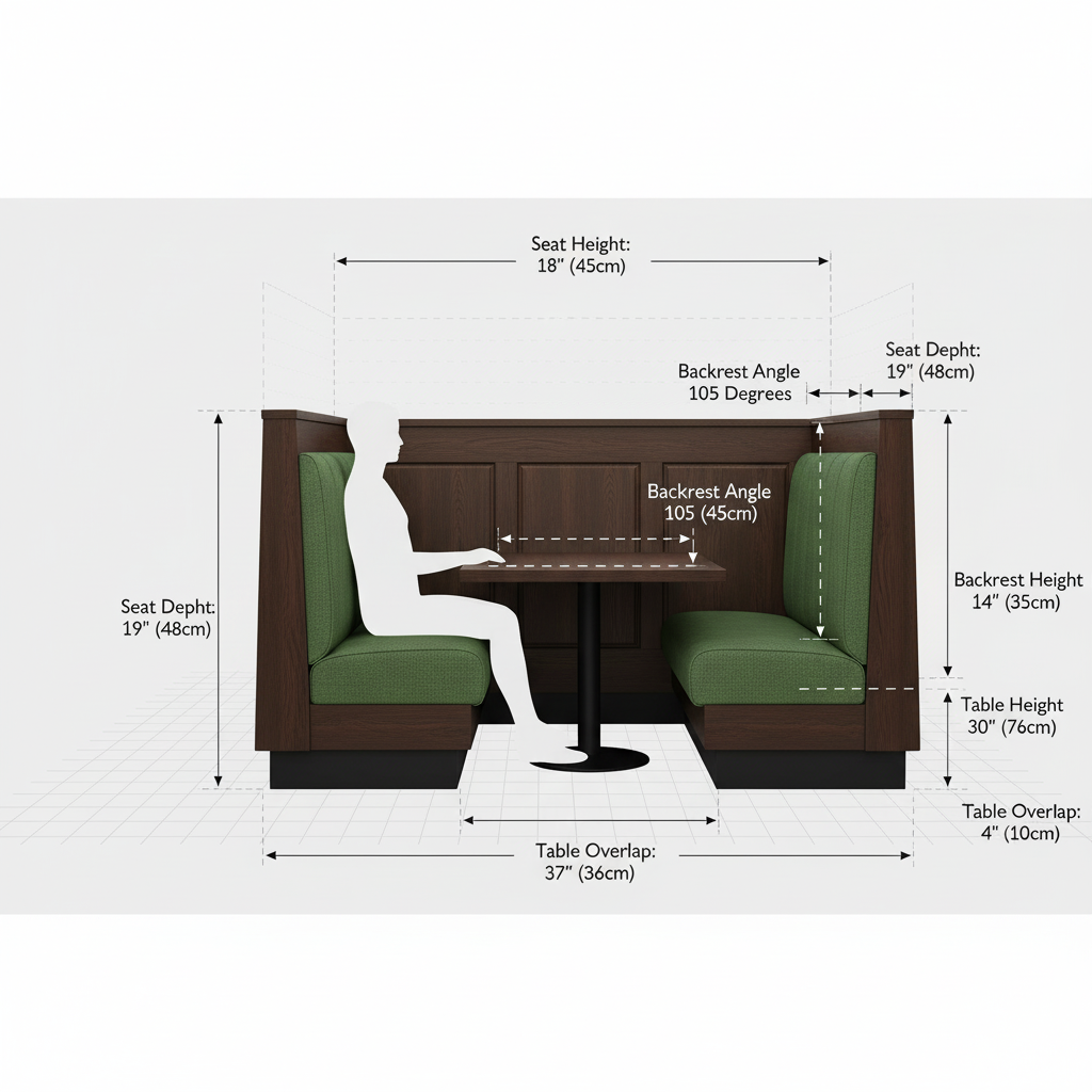 The Complete Anatomy of a Restaurant Booth: Components, Design Tips ...