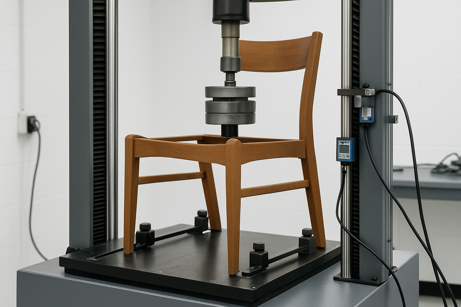stress test of chair frame